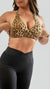 Leopard Twist Crop