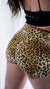 Leopard Scrunch Booty Shorts